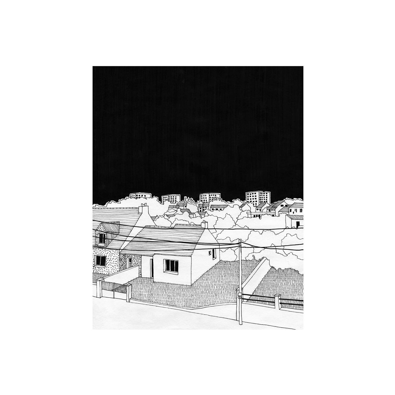 Toitures dessinées